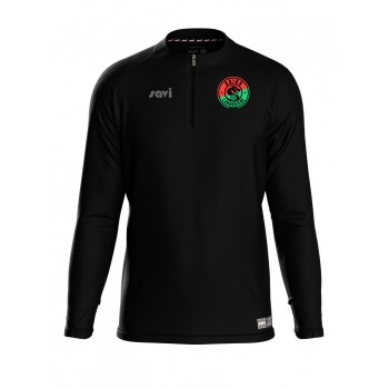 High Neck QZIP Black...